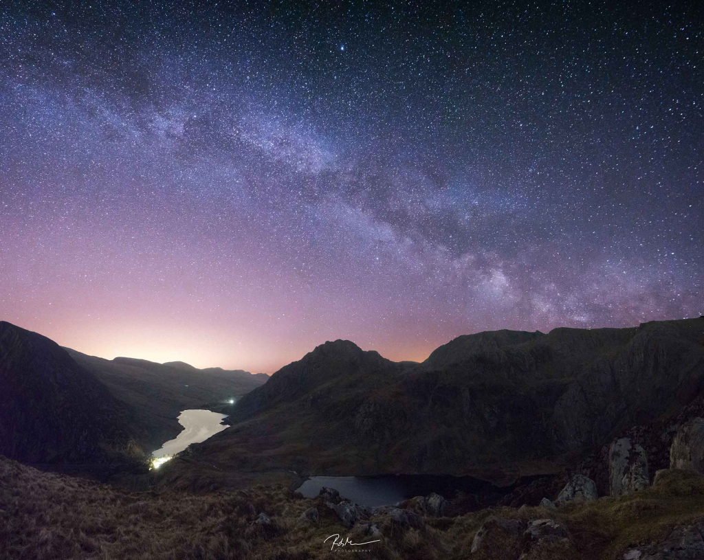 Ogwen Valley Milky Way View