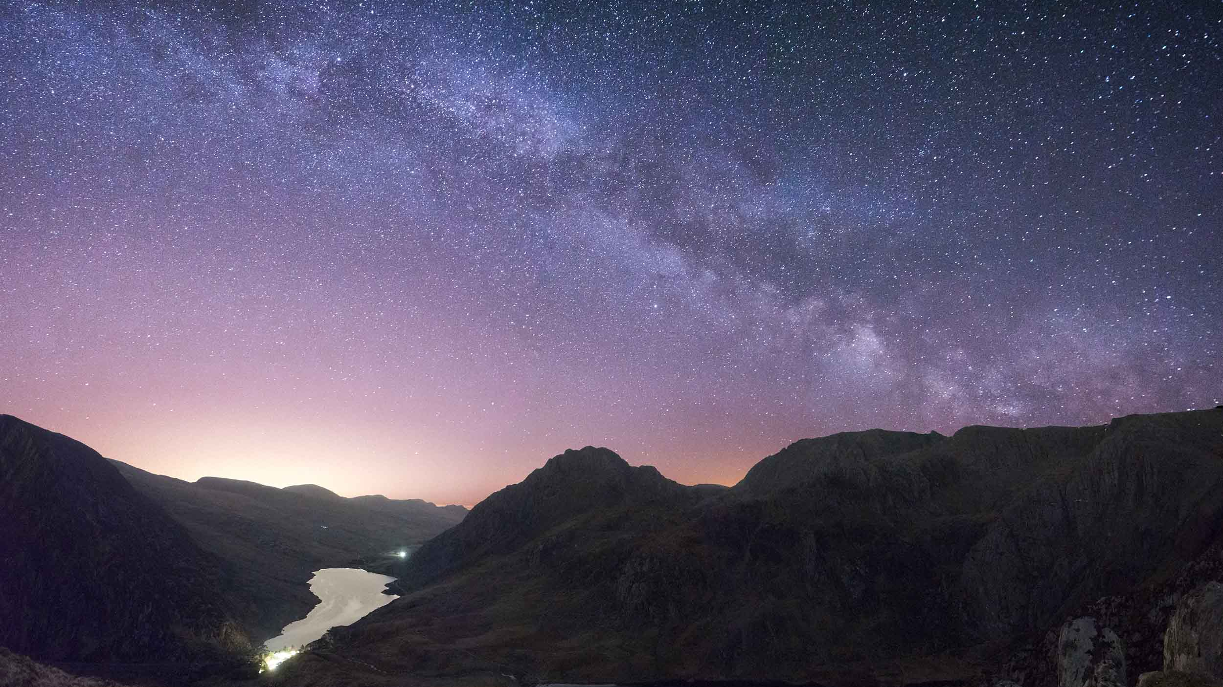 Ogwen Valley Milky Way View